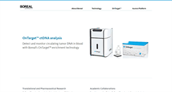 Desktop Screenshot of borealgenomics.com